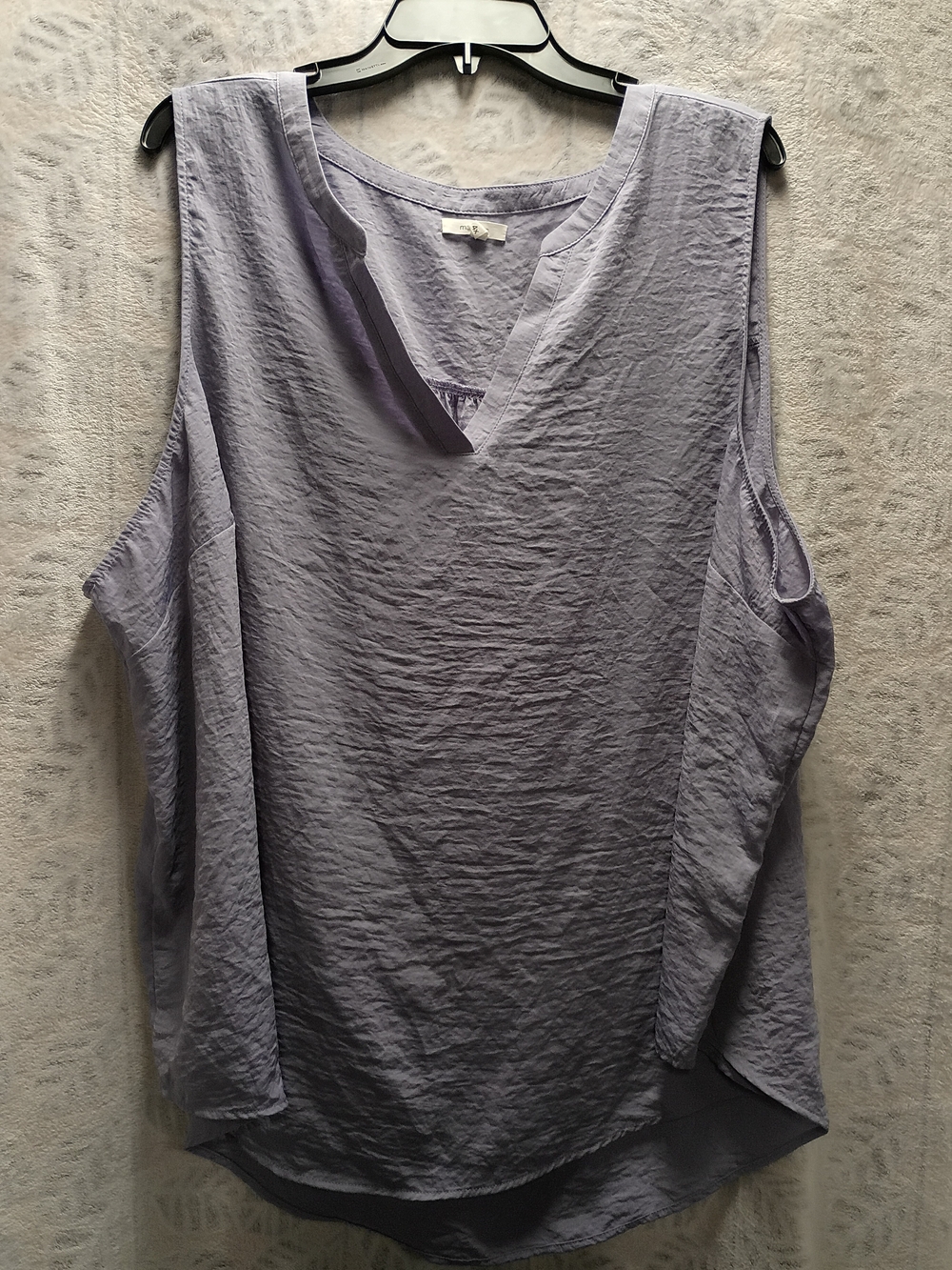 Maurices Lavender Sleeveless V-Neck Tank